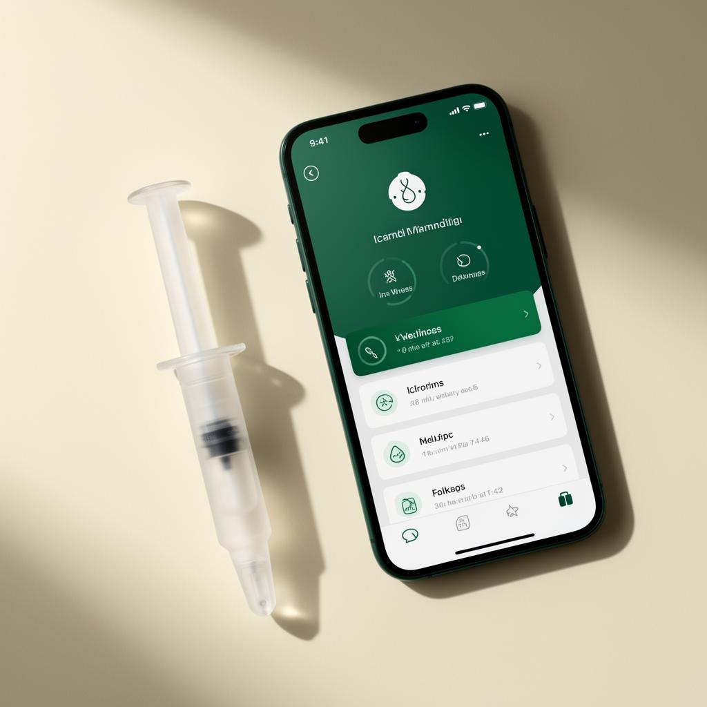 Graviti app and treatment composition